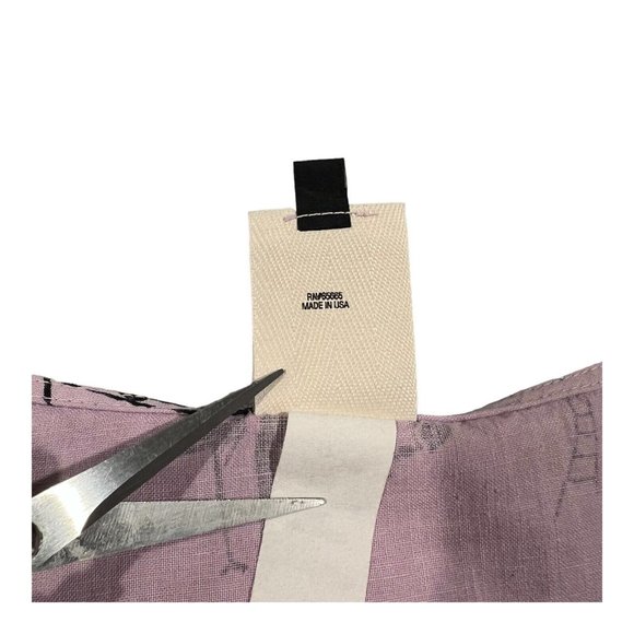 Vintage FC Fleece Chemise 100% Linen Blouse Top Women Size M/fun Print Made USA - Picture 16 of 16